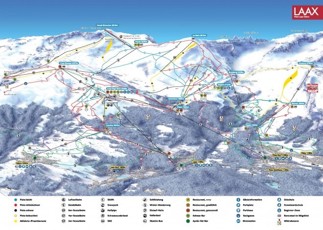 Laax - lyžiarske stredisko