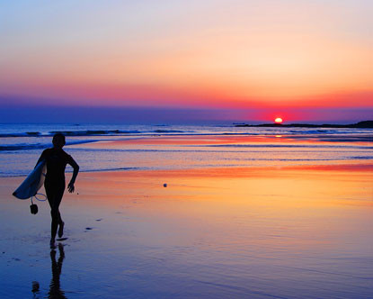 surfing