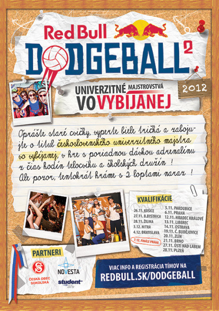 plagat red bull dodgeball
