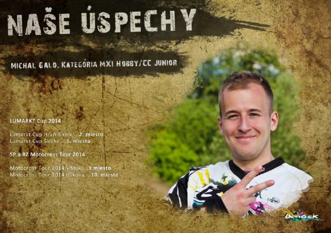 Michal Galo - výsledky 2014