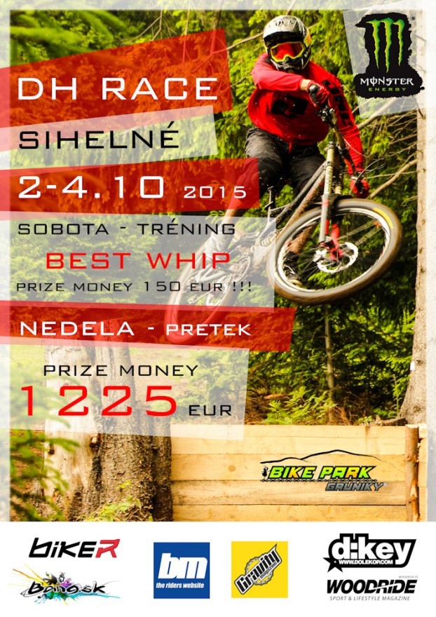 plagát DH Race SIHELNE