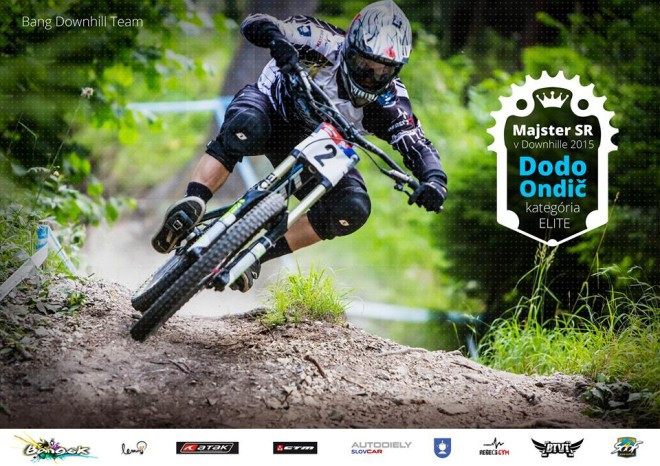 Jozef Ondič MAJSTER SR v ELITE bang downhill team 2015 p