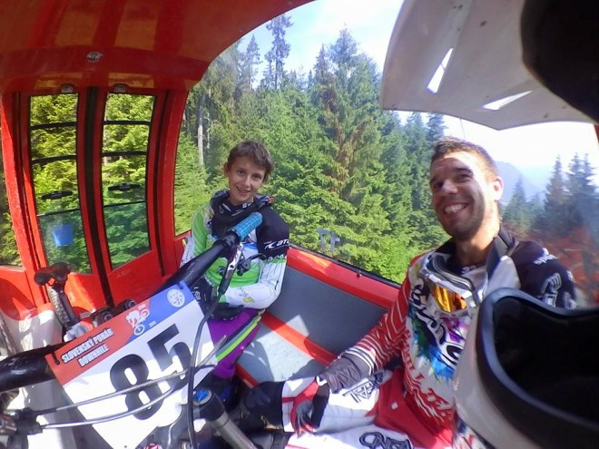 samuel nehrer a peter sedlak bang downhill team sezona 2015
