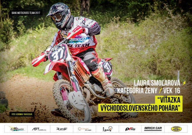 Bang MX Team - Laura Smoľarová 2017