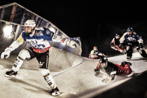 red bull crasched ice