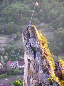 červená skala - 1 adrenalínový máj