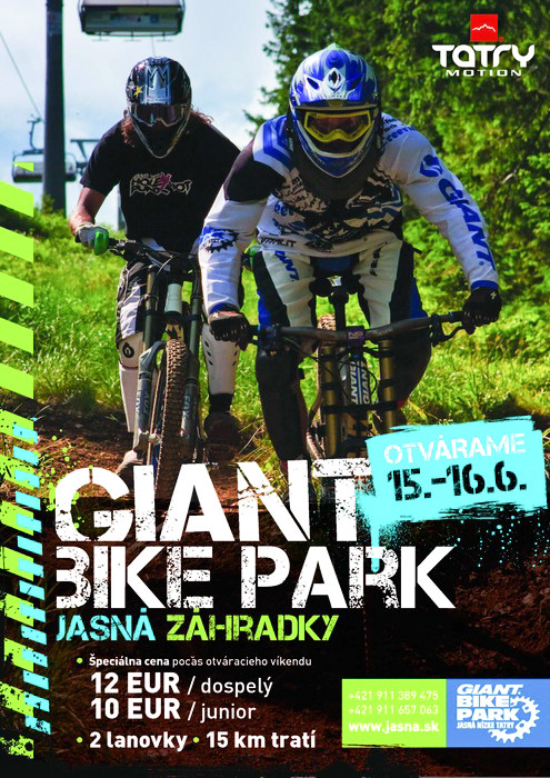giant bike park otvaracka