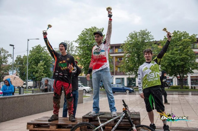 Bang Downhill Team - Pavol Kičin, 1. miesto, Vranov Downtown