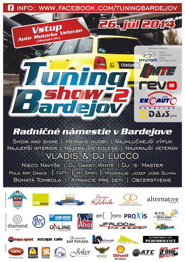 Tuning show BARDEJOV 2014