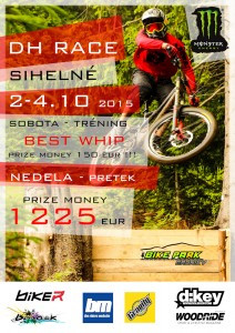 plagát DH Race SIHELNE