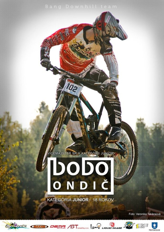 Jozef Ondič bang downhill team 2014