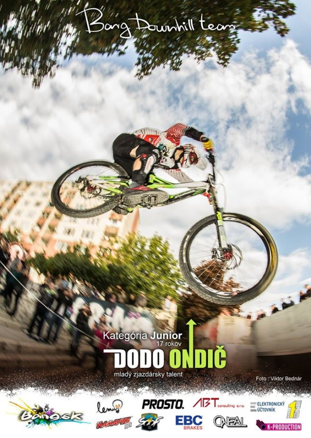 Jozef dodo Ondič bang downhill team sezona 2013 plagat