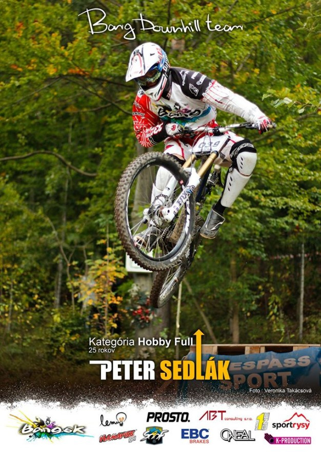 peter sedlak bang downhill team sezoan 2013 palgat