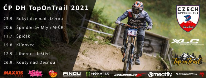 Termíny ČP DH TopOnTrail 2021